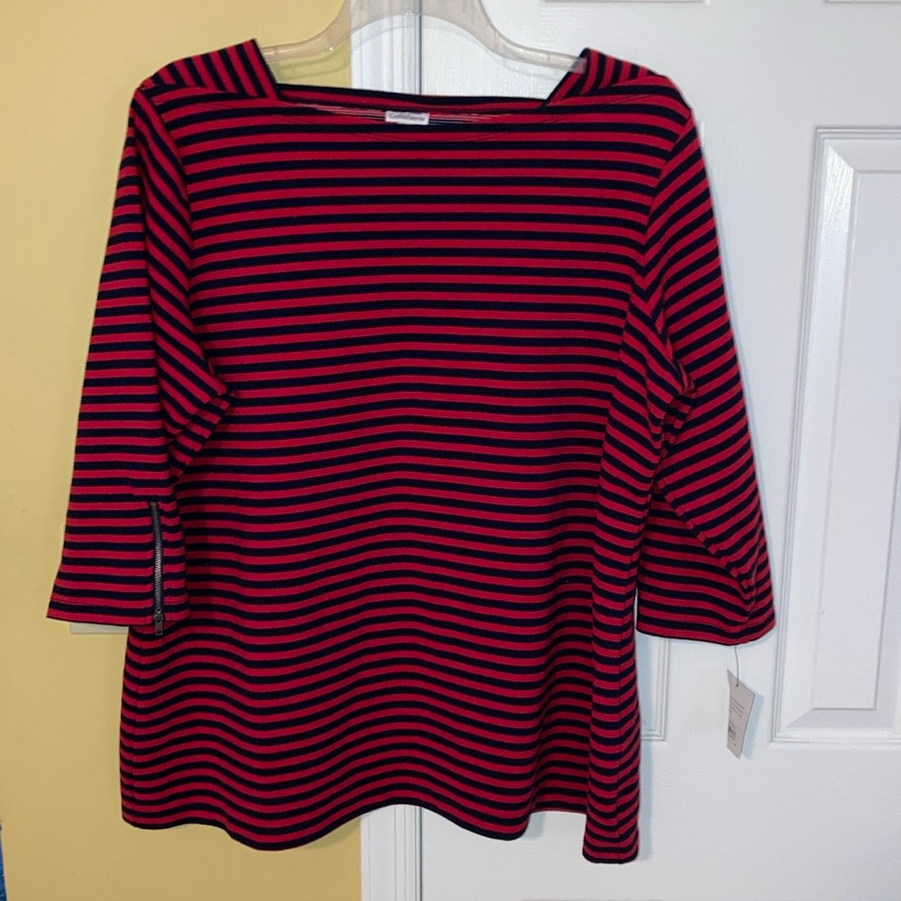 NWT Croft & Barrow top size 2X